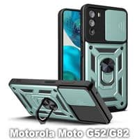 Чохол до мобільного телефона BeCover Military Motorola Moto G52/G82 Dark Green (709974)
