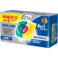 Капсули для прання Wash&Free Universal 35 шт. (4260637721945)