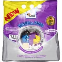 Пральний порошок Wash&Free Universal Жасмін та лаванда з марсельським милом 1.5 кг (4262396140883)