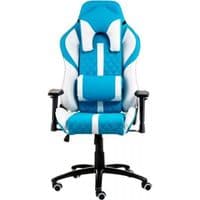 Кресло офисное Special4You ExtremeRace light blue/white