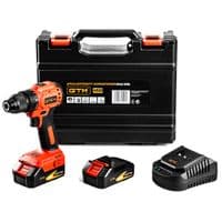 Шуруповерт GTM DS18/50BL, 18В, 50Нм, 2шв (без АКБ и ЗУ) (DS18/50BL_BARE TOOL)