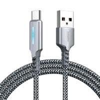 Кабель Remax RC-123a Gonyu 2.4A USB-USB-C, 1м Серебристый (6972174151915)