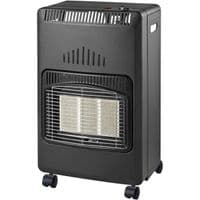 Газовий обігрівач Zilan ZLN8458D 4200Вт, Black, одноконтурний, димохідний, підлоговий, площа обігріву 30-60 м2, 4.2 кВт, витрата газу: 300 г/рік, 73х42х32 см