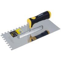 Кельма Sigma нержавіюча штукатурна Profi 280x130мм із зубом 8x8мм (8327531) (8327531)