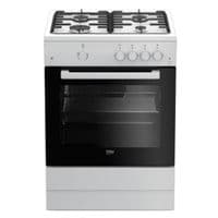 Плита Beko газова, 60л, 60x60см, білий