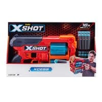 Игрушечное оружие Zuru X-Shot Red Быстрострельный бластер EXCEL Xcess TK-12 (16 патронов) (36436R)