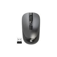 Миша DEFENDER (52993) Wave MM-995, 4D, 800-1600dpi, GRAY, wireless, silent