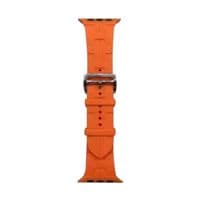 Ремінець для годинника Apple Watch Hermès 42/44/45/49mm 3.Orange