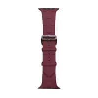 Ремінець для годинника Apple Watch Hermès 42/44/45/49mm 5.Wine Red