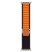 Ремінець для годинника Apple Watch Alpine Loop 42/44/45/49mm 6.Orange-Black