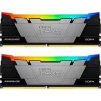 Пам'ять для настільних комп'ютерів Kingston 64GB 3200MT/s DDR4 CL16 DIMM (комплект з 2) FURY Renegade RGB EAN: 740617338188
