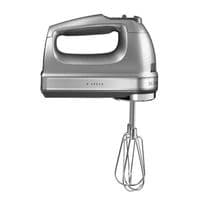 Міксер KitchenAid 5KHM9212ECU ручний 9 швидкостей сріблястий