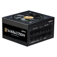 Блок живлення Zalman Teramax 2  (750W), >90%, 80+ Gold, 120мм, 1xMB 18pin+10pin, 2xCPU 8pin(4+4), 3xMolex, 8xSATA, 3xPCIe 8pin(6+2), 1х12VHPWR, Fully Modular