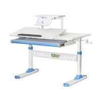 Парта ErgoKids с полкой Blue (TH-310 W/BL + BD-S30 BL)