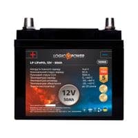 Аккумулятор для автомобиля литиевый LogicPower LiFePO4 12V - 50 Ah (+ слева)