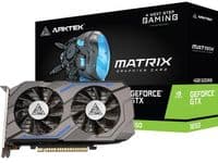 Видеокарта GeForce GTX 1650, Arktek, 4Gb GDDR6, 128-bit, DVI/HDMI/DP, 1590/12000 MHz (AKN1650D6S4GH1-S)