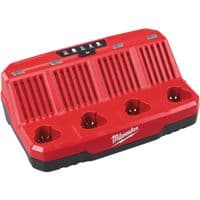 Зарядное устройство для аккумуляторов Milwaukee M12 C4 (4932430554)