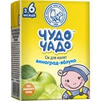 Сок детский Чудо-Чадо Виноградно-яблочный 200 мл (4820016251748)