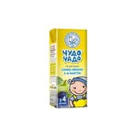 Сок детский Чудо-Чадо Сливово-яблочный с мякотью, сахаром и витамином C 200 мл (4820016251700)