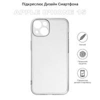 Чохол до мобільного телефона BeCover Apple iPhone 15 Transparancy (710144)