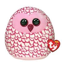 Мягкая игрушка Ty Squish-a-Boos Розовая сова Pinky 20 см (39300)
