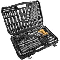 Набір інструментів Neo Tools, 300шт, 1/2", 1/4", 3/8", CrV, кейс