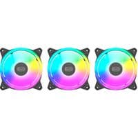 Кулер на корпус PcSooler F3 T120 ARGB 3 в 1 Черный