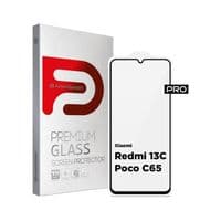 Стекло защитное Armorstandart Pro Xiaomi Redmi 13C/Poco C65 Black (ARM73151)