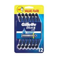 Бритва Gillette Blue 3 Plus Comfort 12 шт. (8700216148092)