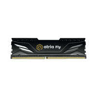 Модуль пам'яті 8Gb DDR4 3200MHz  Atria Fly Black UAT43200CL18B/8