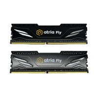 Модуль памяти 16Gb DDR4 3200MHz Atria Fly Black (2x8) UAT43200CL18BK2/16