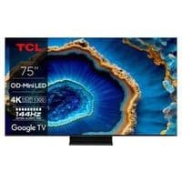 Телевізор 4K QLED - Mini LED Smart, Google TV, Dolby Vision IQ, HDR10+, HDR10, HLG, 1300 ніт
