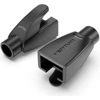 Колпачек конектора Vention RJ45 Strain Relief Boots Black PVC Type 100 Pack (IODB0-100)