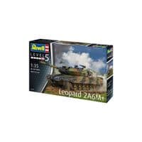 Збірна модель Revell Танк Леопард 2 A6M+ рівень 5 масштаб 1:35 (RVL-03342)