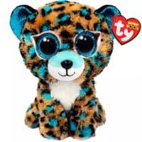 Мягкая игрушка Ty Beanie Boos Леопард COBALT 15 см (36691)
