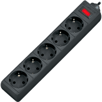 Мережевий фільтр DEFENDER (994850)ES 3m 5 роз black UA