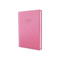 Еженедельник Economix датированный 2024 PRINCIPE розовый, А5 (E21690-09)