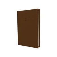 Тижневик Economix датований 2024 SATIN коричневий, А5 (E21612-07)
