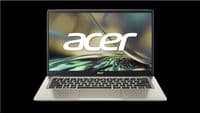 Ноутбук Acer Swift 3 SF314-512 14" FHD IPS, Intel i5-1240P, 16GB, F512GB, UMA, Lin, золотистий
