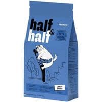 Сухой корм для собак Half&Half для крупных пород с говядиной 2 кг (4820261920765)