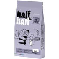 Сухой корм для собак Half&Half для маленьких пород с говядиной 12 кг (4820261920734)