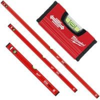 Рівень Milwaukee набір Slim 10/60/120/180cm, 4 пр. (4932478898)