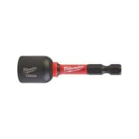Головка магнітна Milwaukee 1/4", шестигранна, 12 мм Shockwave, ударостійка (4932492442)