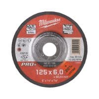 Круг зачистний Milwaukee по металу, SG 27/125х6 PRO+, 125 мм (4932451502)
