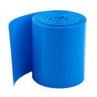 Термопленка PVC для сборки АКБ LiFePO4, синяя, ширина 150мм, длина 15,5м