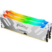 Память для настольных компьютеров Kingston 32GB 7600MT/s DDR5 CL38 DIMM (Kit of 2) FURY Renegade RGB White XMP EAN: 740617339345