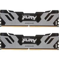 Память для настольных компьютеров Kingston 64GB 6400MT/s DDR5 CL32 DIMM (Kit of 2) FURY Renegade Silver XMP EAN: 740617339529