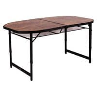 Туристический стол Bo-Camp Woodbine 150 x 80 см Коричневый (1404230) (DAS301532)