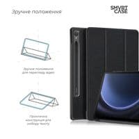 Чохол до планшета Armorstandart Smart Case Samsung Galaxy Tab S9 FE (SM-X510/X516) Black (ARM70992)