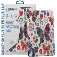 Чохол до планшета BeCover Smart Case Samsung Tab S9 Plus (SM-X810/SM-X816)/S9 FE Plus (SM-X610/SM-X616) 12.4" Butterfly (710375)